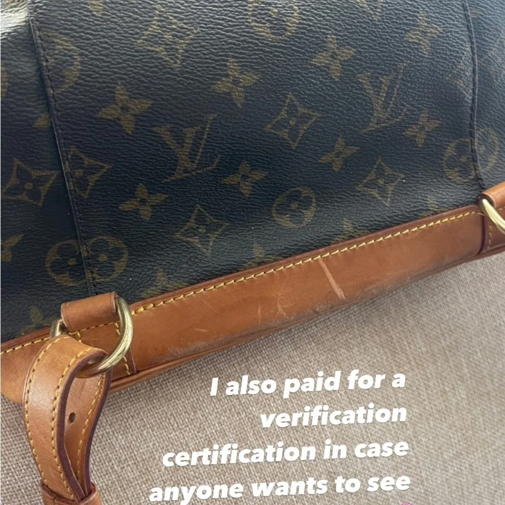 LV MONOGRAM BACKPACK VINTAGE - Picture 5 of 5
